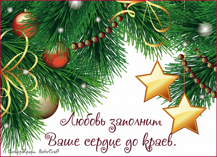 Новогодняя ветка