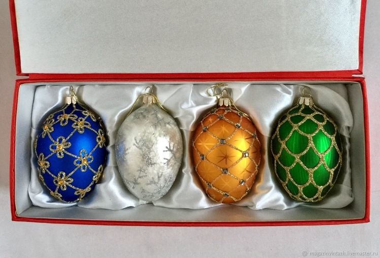 Елочная игрушка Сова СССР
