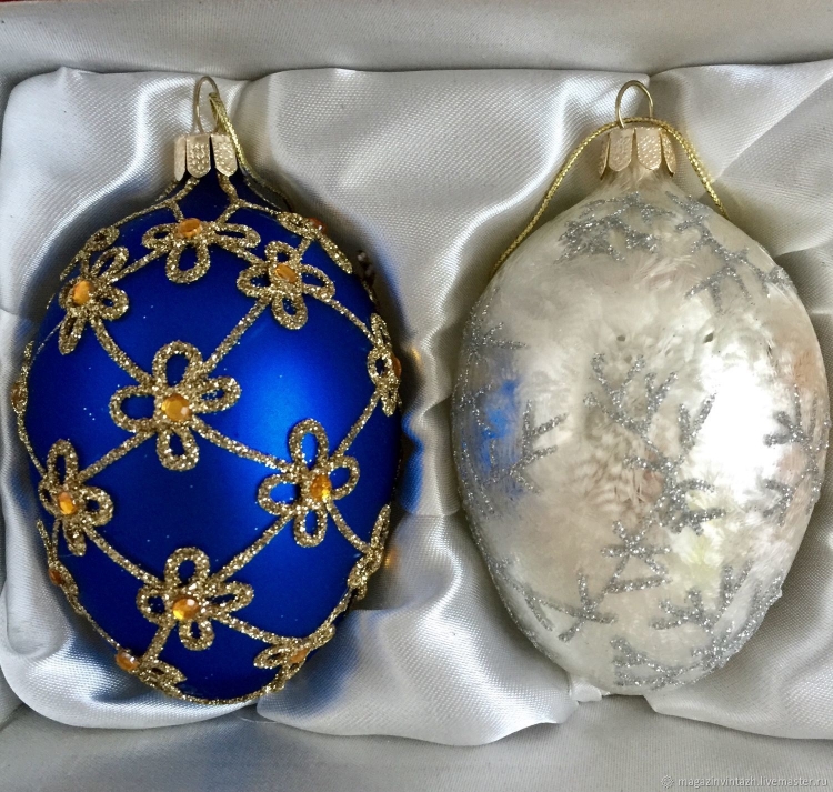 Коллекционные елочные игрушки Иммы Народецкой