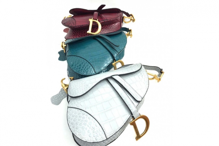 Dior Saddle Bag Crocodile