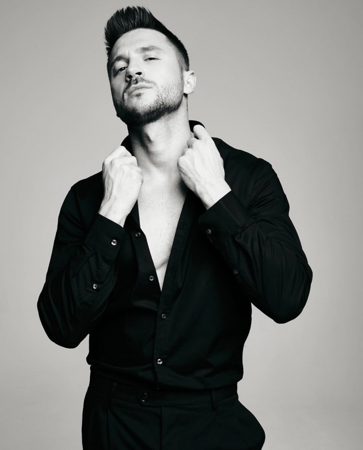 Сергей Лазарев фотосессия 2019