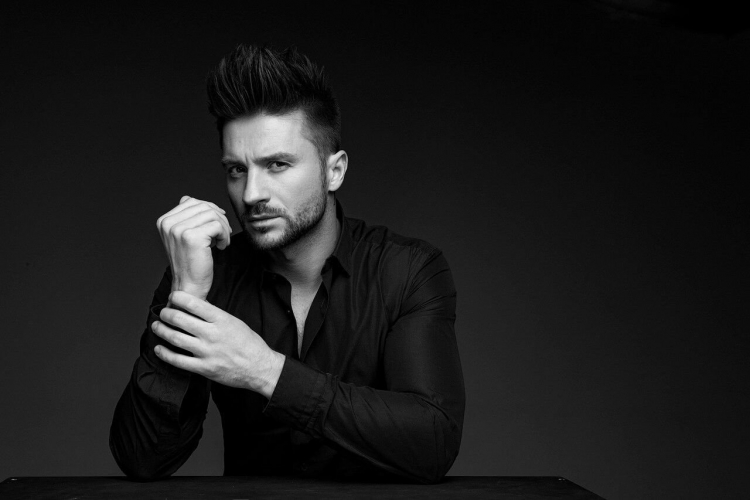 Сергей Лазарев фотосессия