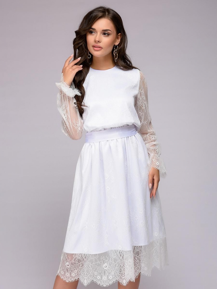 Dm01669wh1001 Dress белый блуза