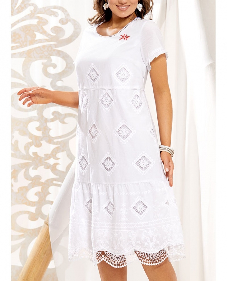 Кружевной сарафан Fresh Cotton 21f-023c
