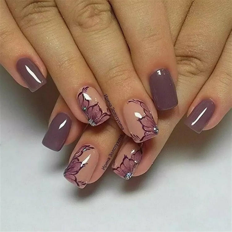 Красивый дизайн ногтей гель лаком