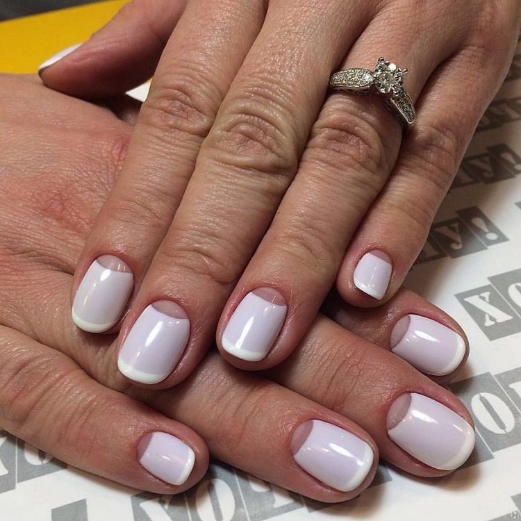 Shellac лунный френч